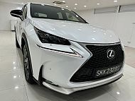 Lexus NX200T F Sports 2015 White Revcam PushStart